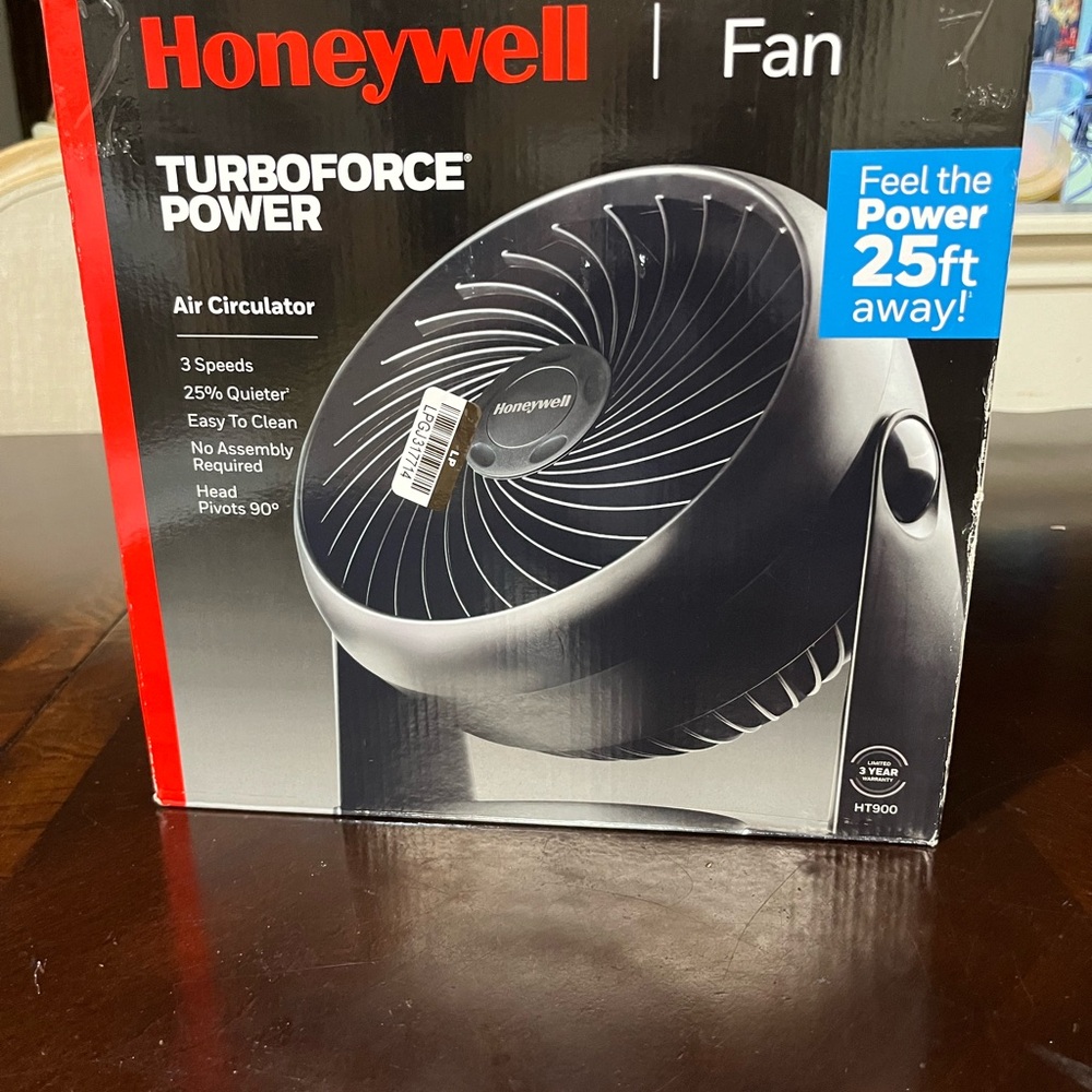 Black TurboForce Power Fan